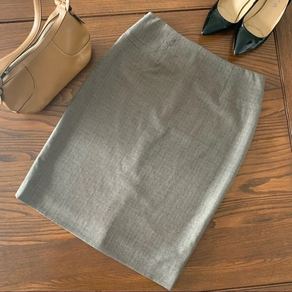 Antonio Melani Classic Herringbone Skirt